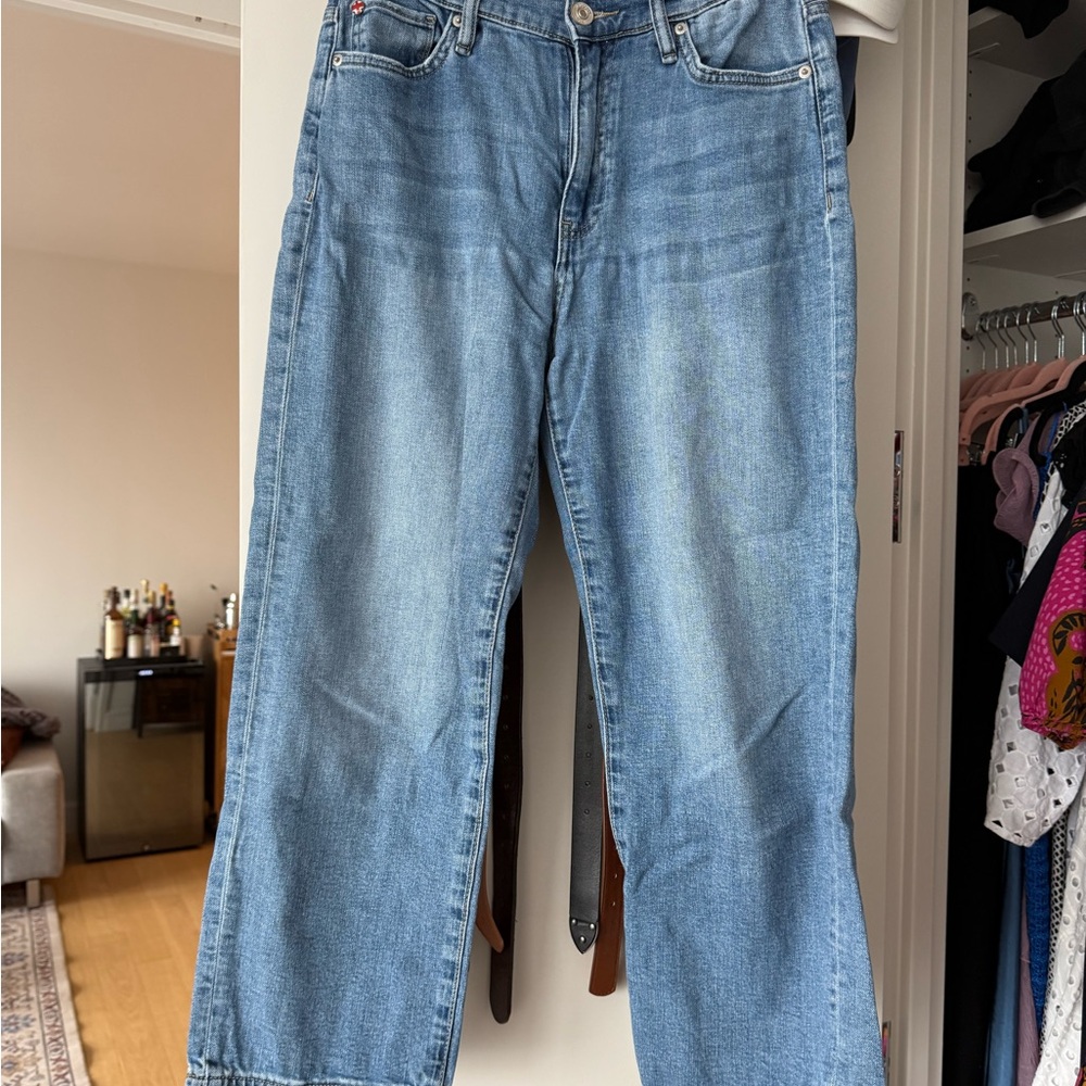 Hudson Jeans Relaxed Fit Light Blue Denim